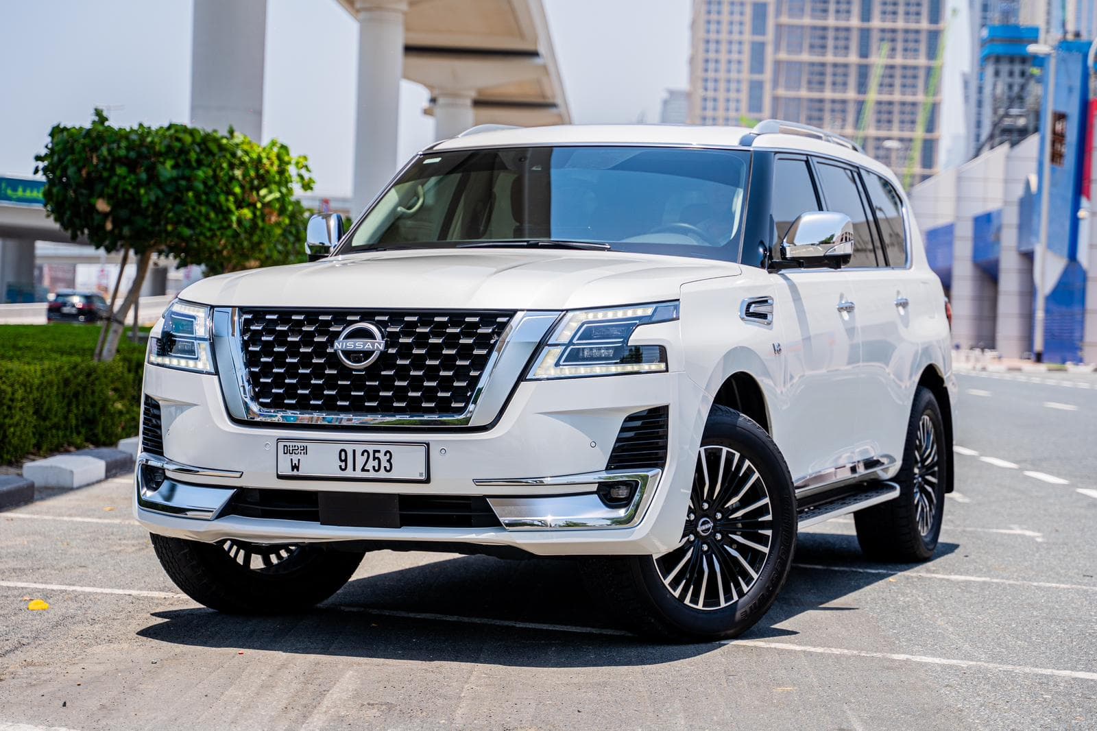 Nissan Patrol LE Platinum 2022 Rental Dubai - Main View