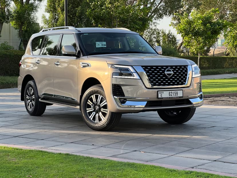 Nissan Patrol Titanium 2024 Rental Dubai - Main View