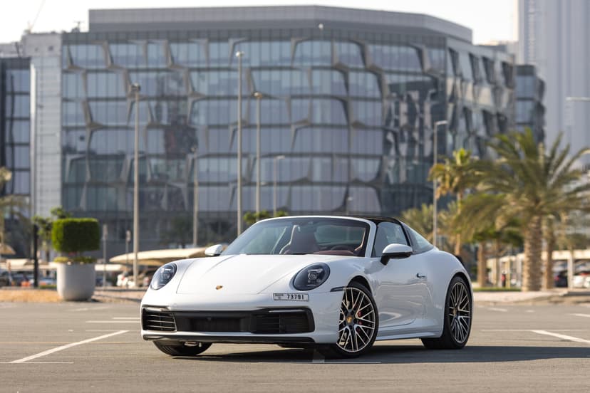 Porsche 911 Targa 4s 2022 Rental Dubai - View 9