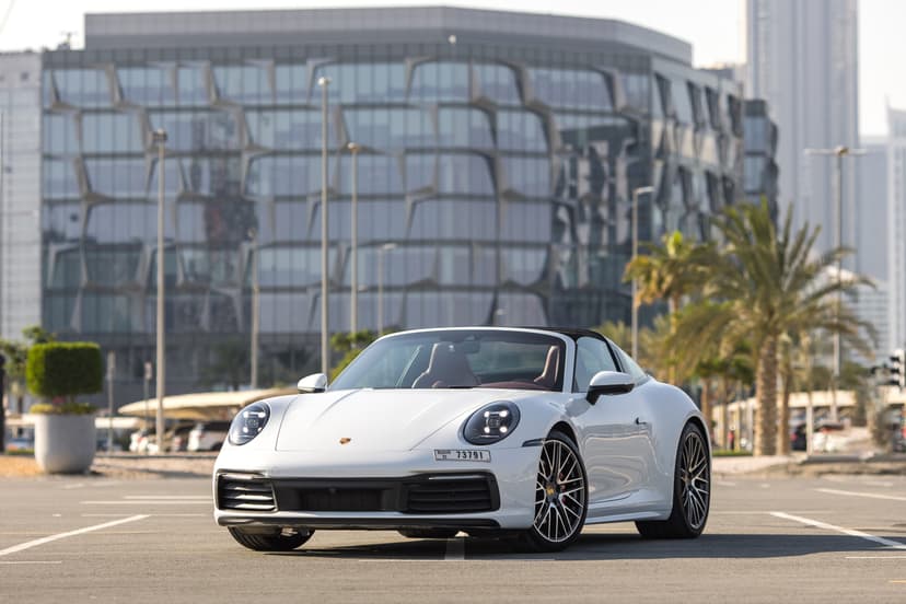 Porsche 911 Targa 4s 2022 Rental Dubai - View 10