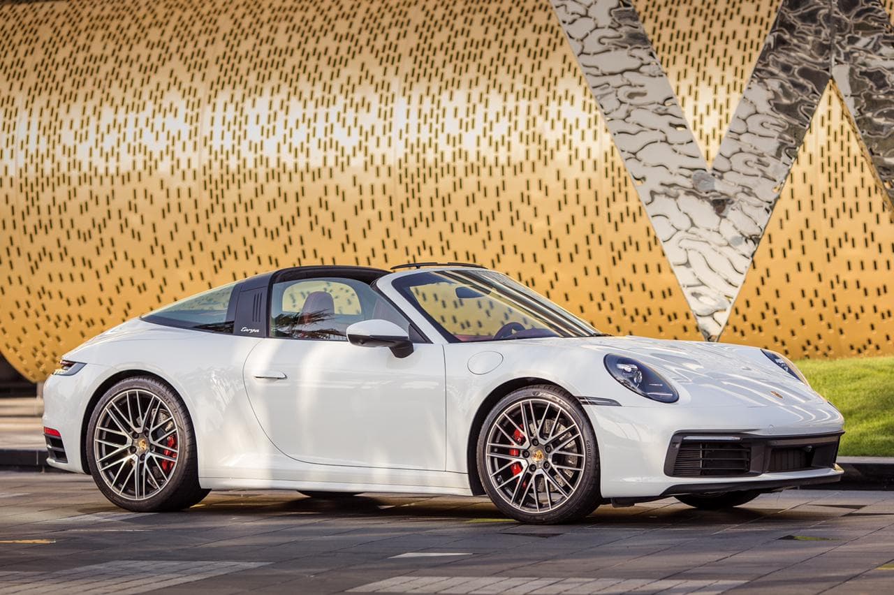 Porsche 911 Targa 4s 2022 Rental Dubai - Main View