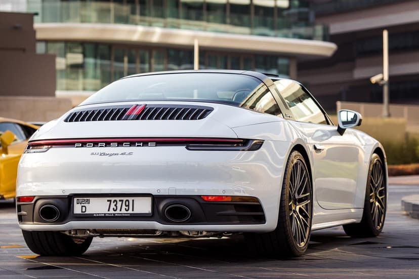 Porsche 911 Targa 4s 2022 Rental Dubai - View 2