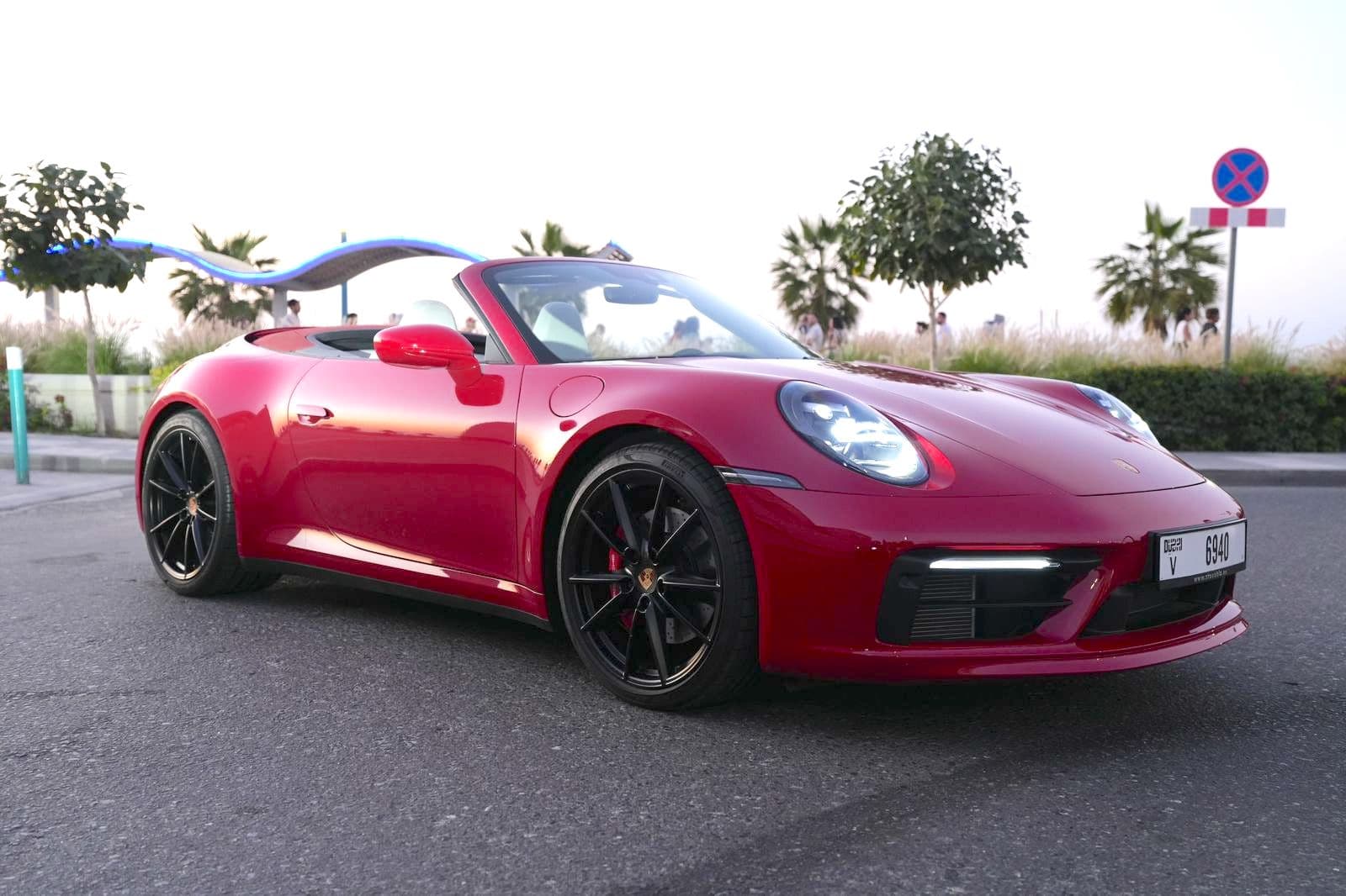 Porsche 911 carrera 4s 2023 Rental Dubai - Main View