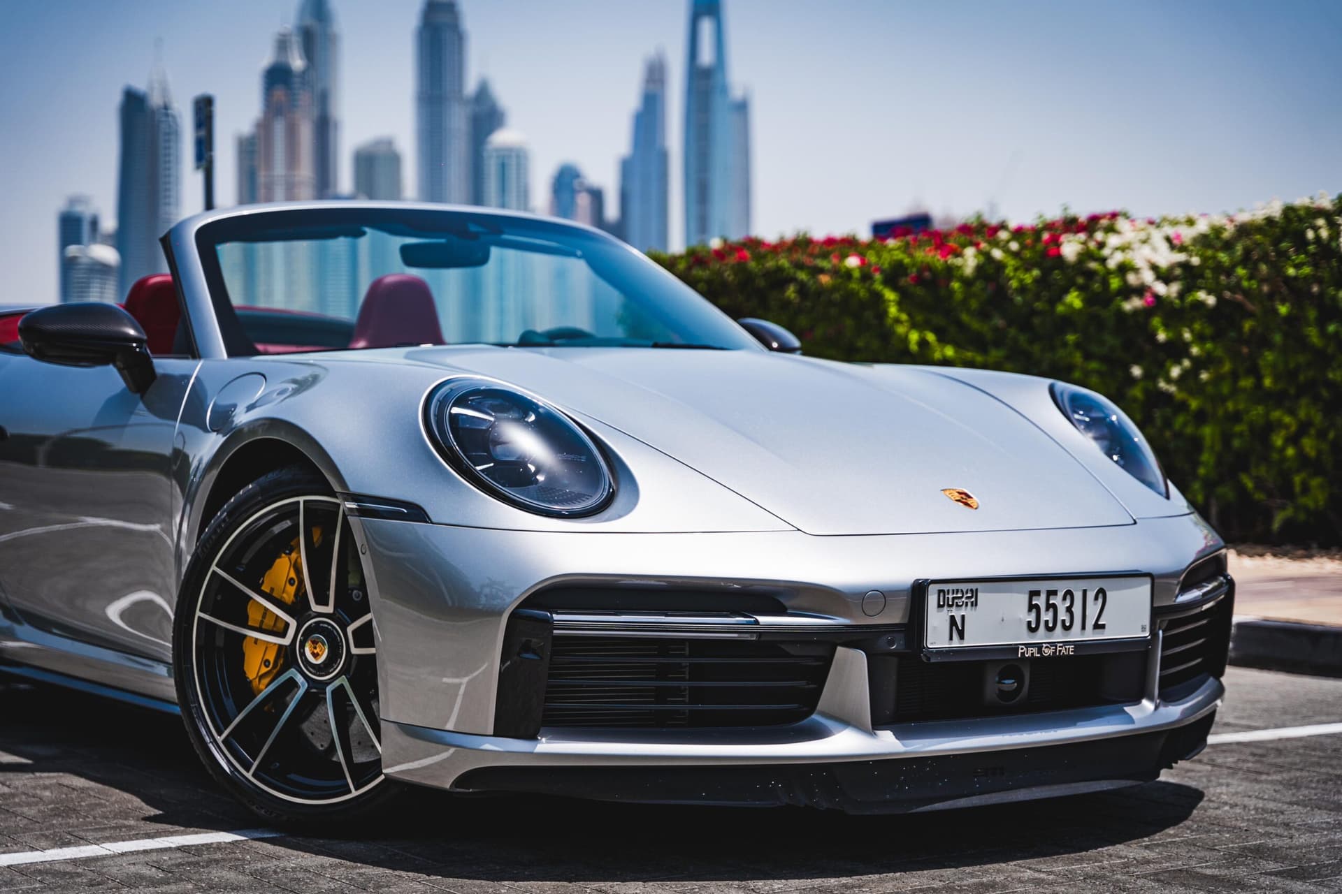 Porsche 911 Turbo S cabrio 2024 Rental Dubai - Main View