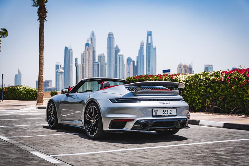 Porsche 911 Turbo S cabrio 2024 Rental Dubai - View 4