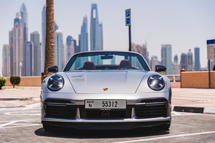 Porsche 911 Turbo S cabrio 2024 Rental Dubai - View 3