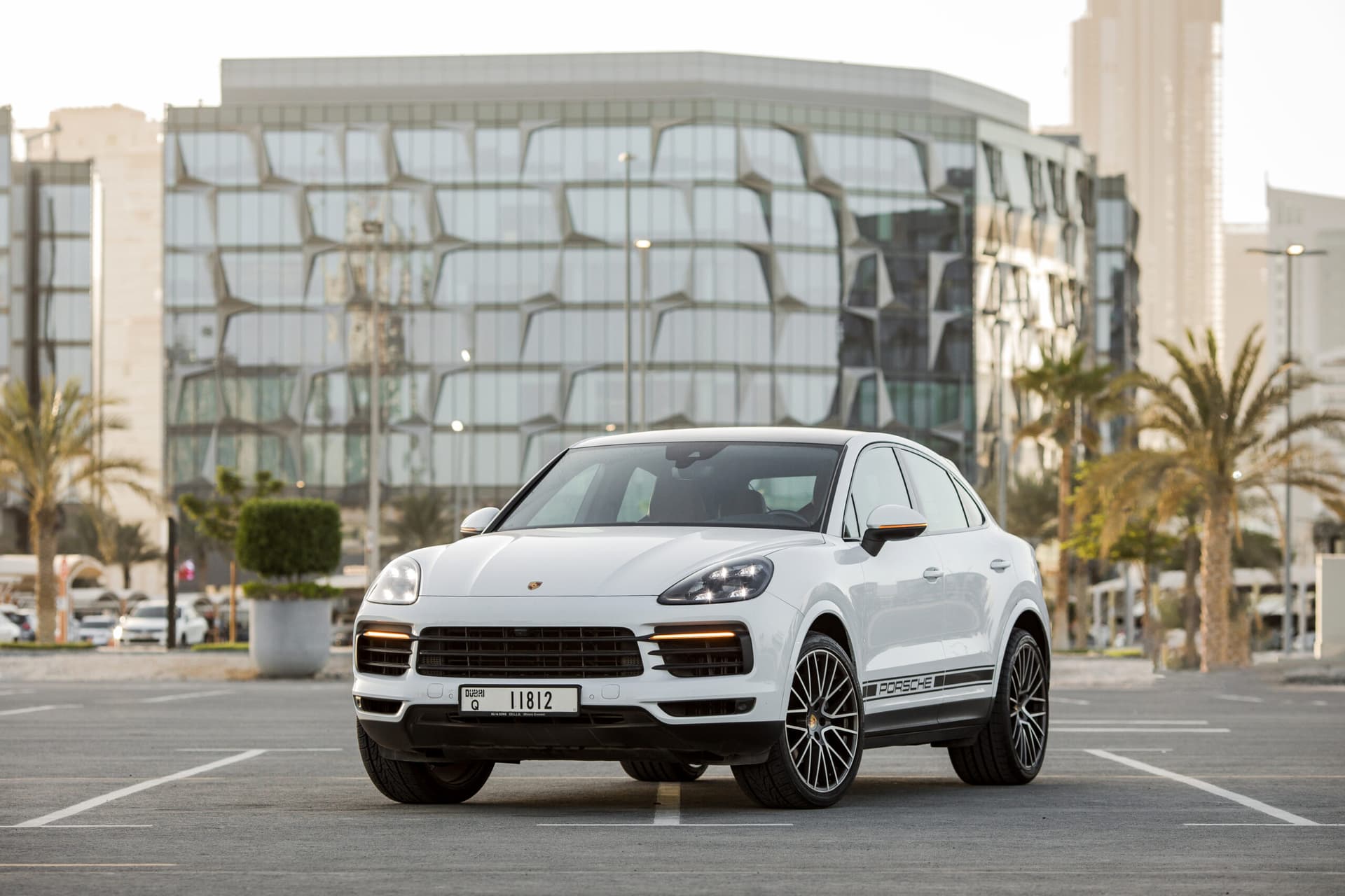 Porsche Cayenne coupe 2021 Rental Dubai - Main View
