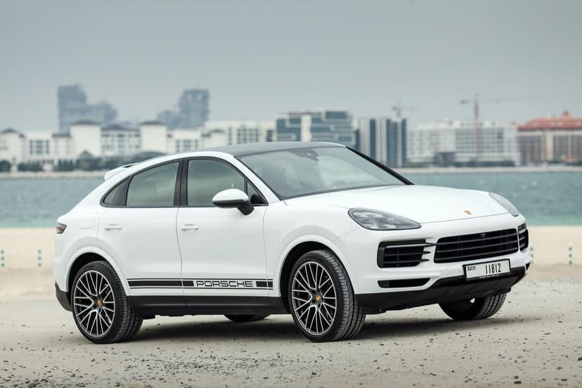 Porsche Cayenne coupe 2021 Rental Dubai - View 5