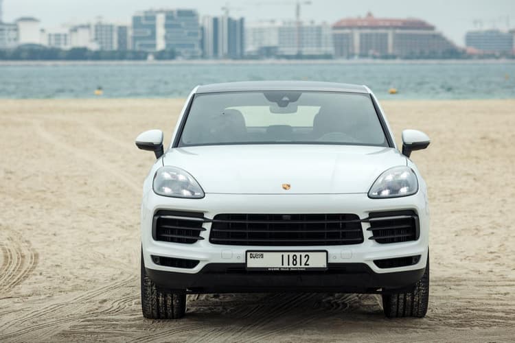 Porsche Cayenne coupe 2021 Rental Dubai - View 3