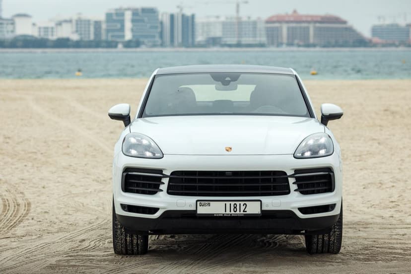 Porsche Cayenne coupe 2021 Rental Dubai - View 3