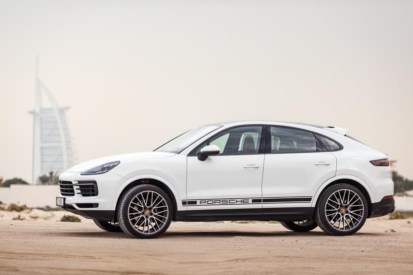 Porsche Cayenne coupe 2021 Rental Dubai - View 7