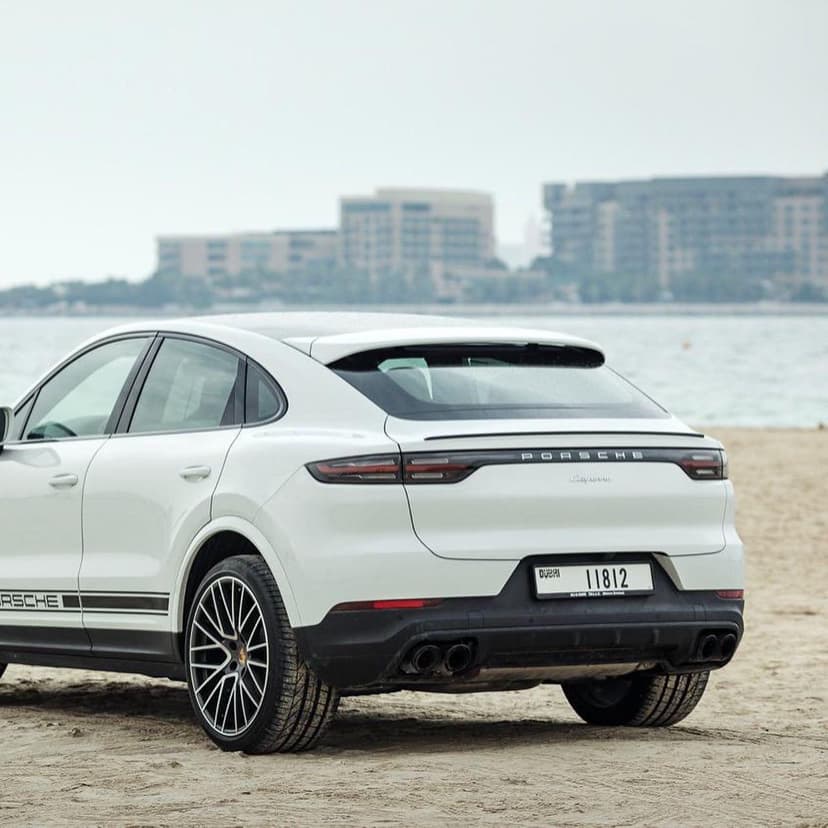 Porsche Cayenne coupe 2021 Rental Dubai - View 6