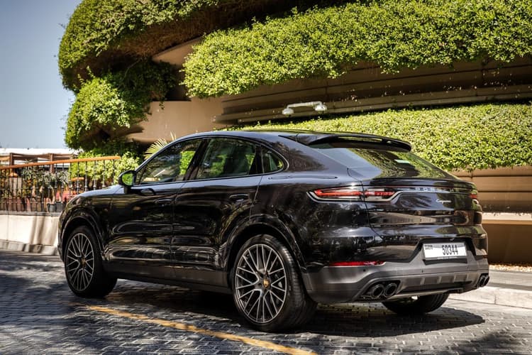 Porsche Cayenne coupe 2021 Rental Dubai - View 2