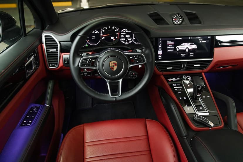 Porsche Cayenne coupe 2021 Rental Dubai - View 7