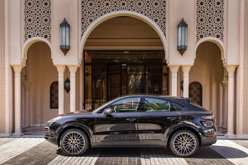 Porsche Cayenne coupe 2021 Rental Dubai - View 10