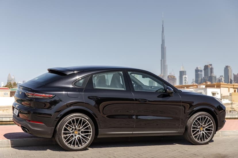 Porsche Cayenne coupe 2021 Rental Dubai - View 11
