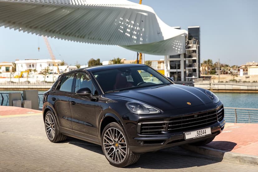 Porsche Cayenne coupe 2021 Rental Dubai - View 9