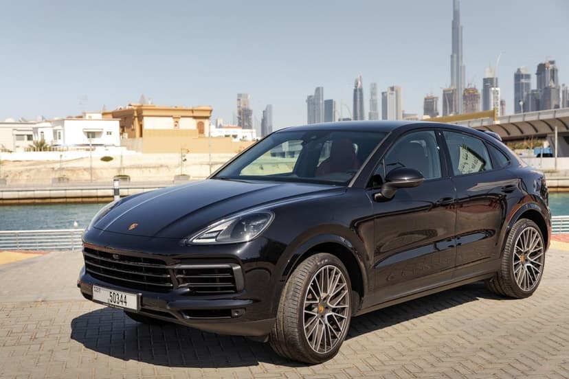 Porsche Cayenne coupe 2021 Rental Dubai - View 8