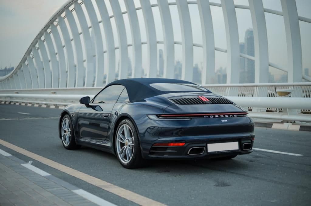Rent Porsche 911 Carrera S Cabriolet Rental Dubai - View 4