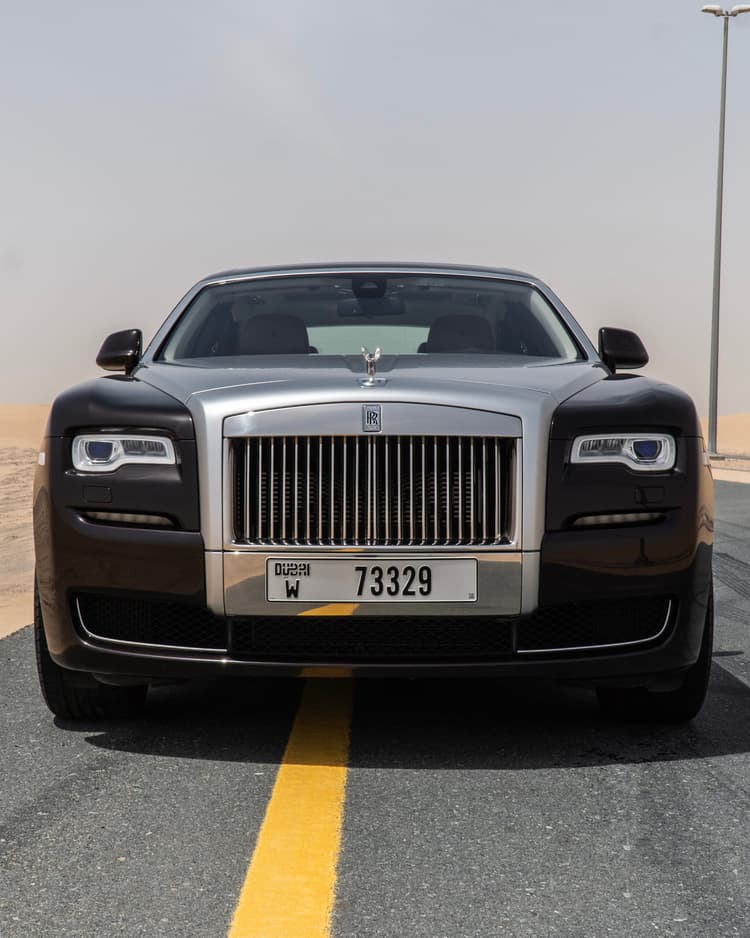 Rolls Royce Ghost 2018 Rental Dubai - View 3