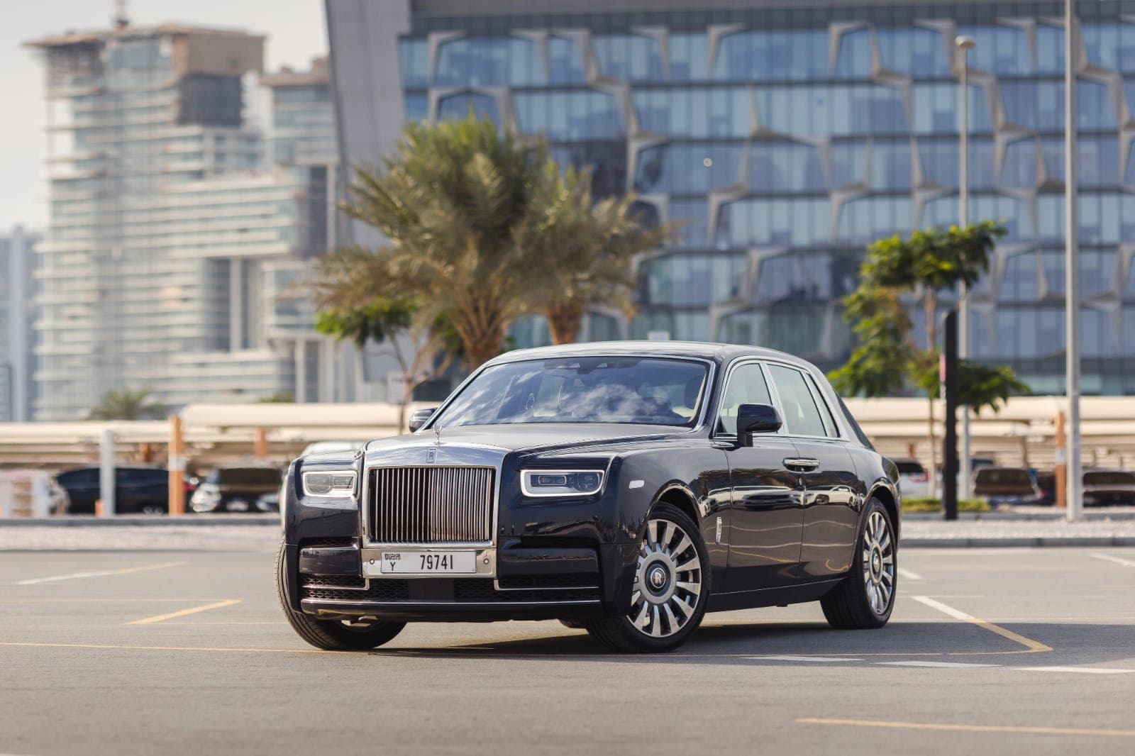 Rolls Royce Phantom 2023 Rental Dubai - Main View