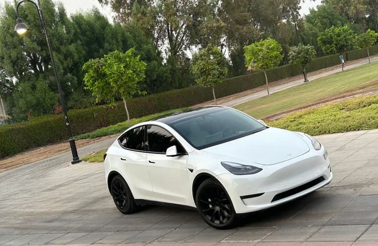 TESLA MODEL Y 2022 MODEL Rental Dubai - View 2