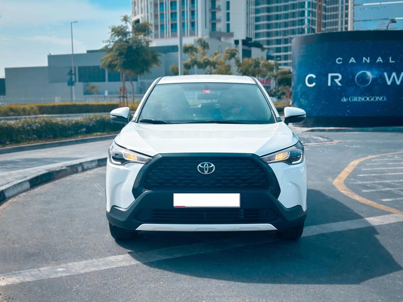 TOYOTA COROLLA CROSS 2024 Rental Dubai - View 2