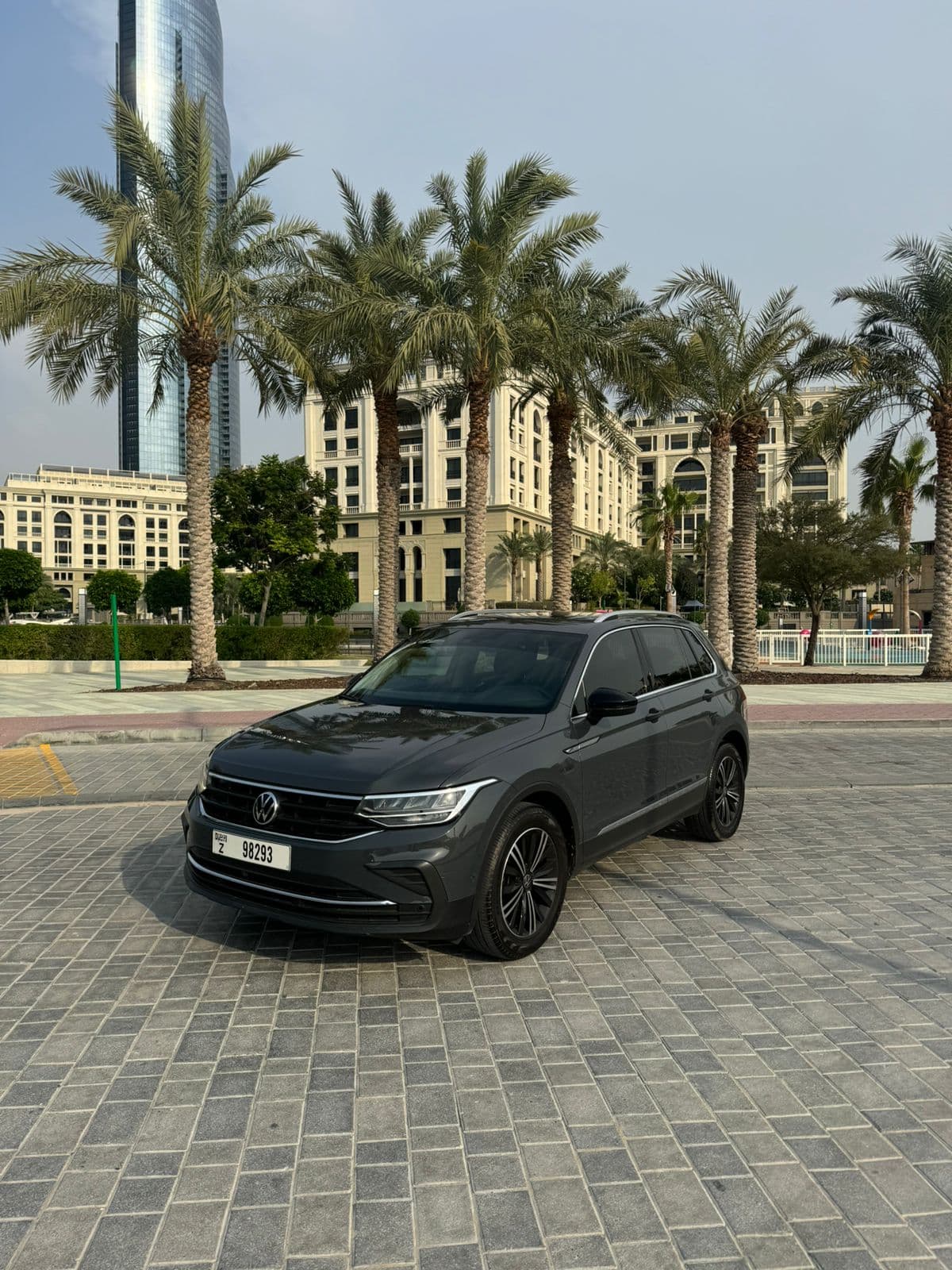 VW Tiguan 2023 Rental Dubai - Main View