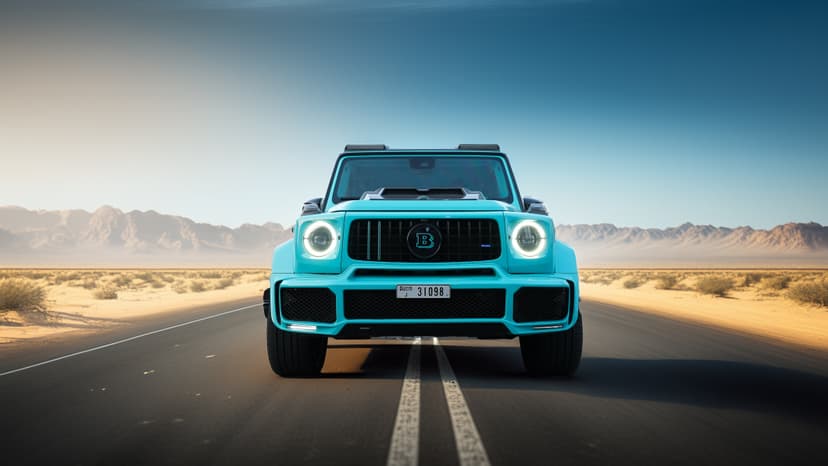 Rent MERCEDES G63 Brabus G800 in UAE