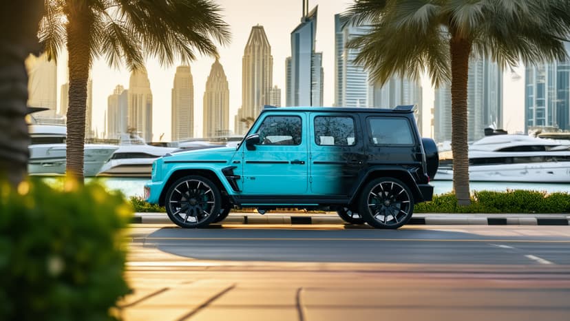 Rent MERCEDES G63 Brabus G800 in UAE