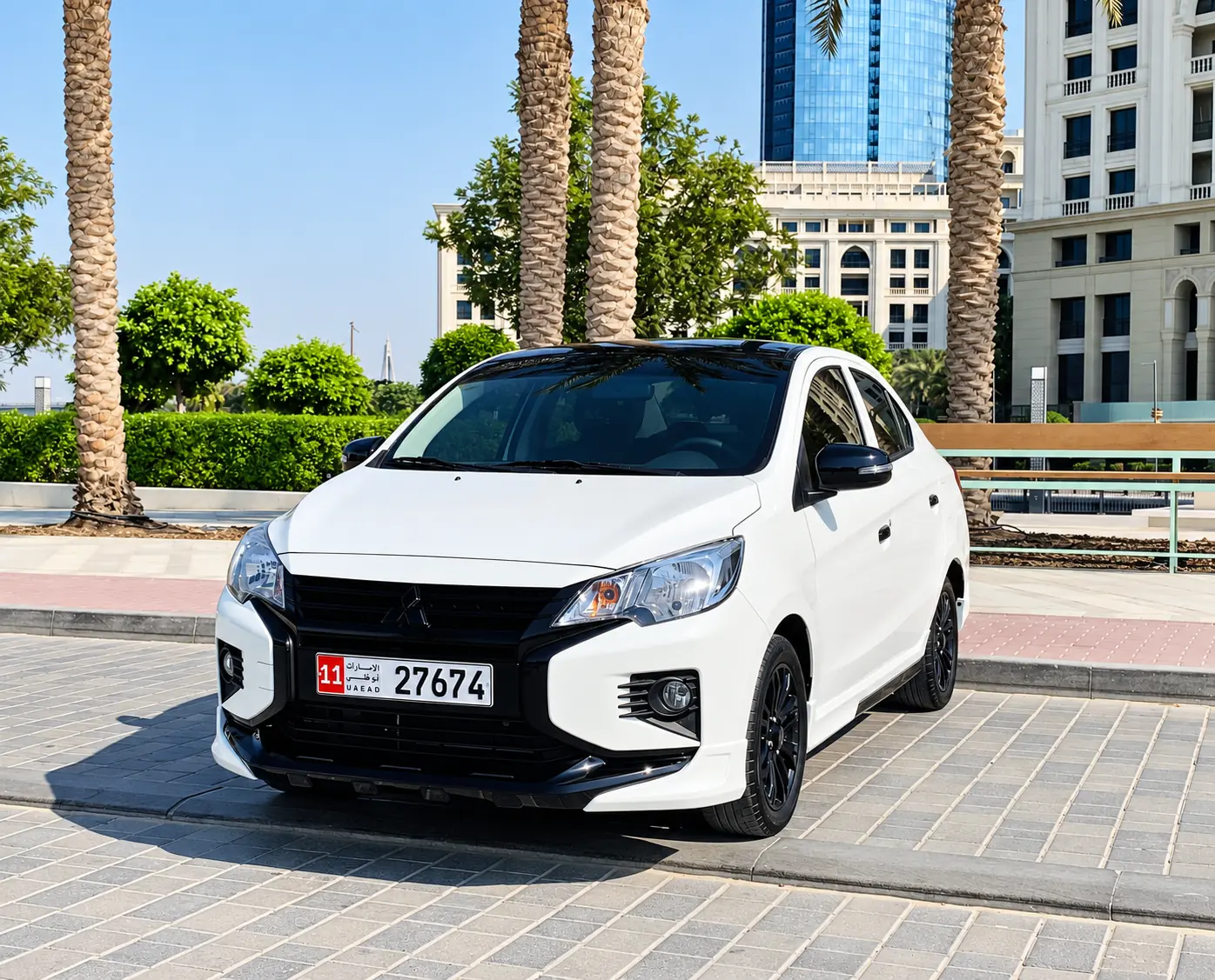 Mitsubishi Attrage 2026 mieten in Dubai - Detailansicht