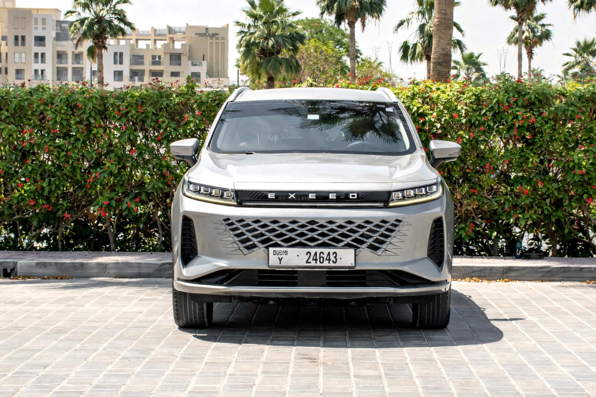 Exeed LX 2026 Rental Dubai - Front View