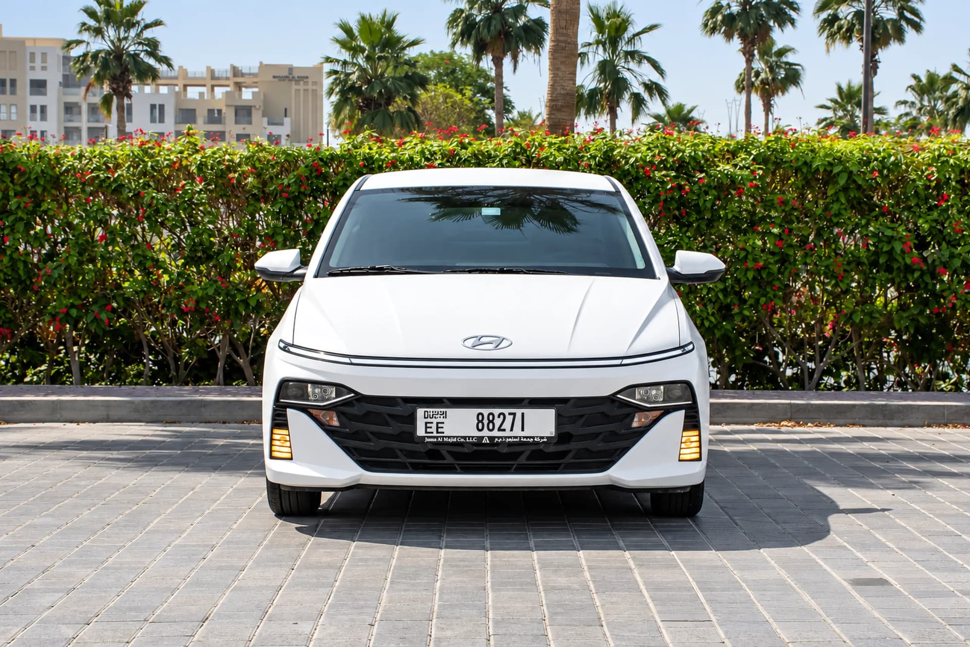 Hyundai Accent 2026 Rental Dubai - Front View
