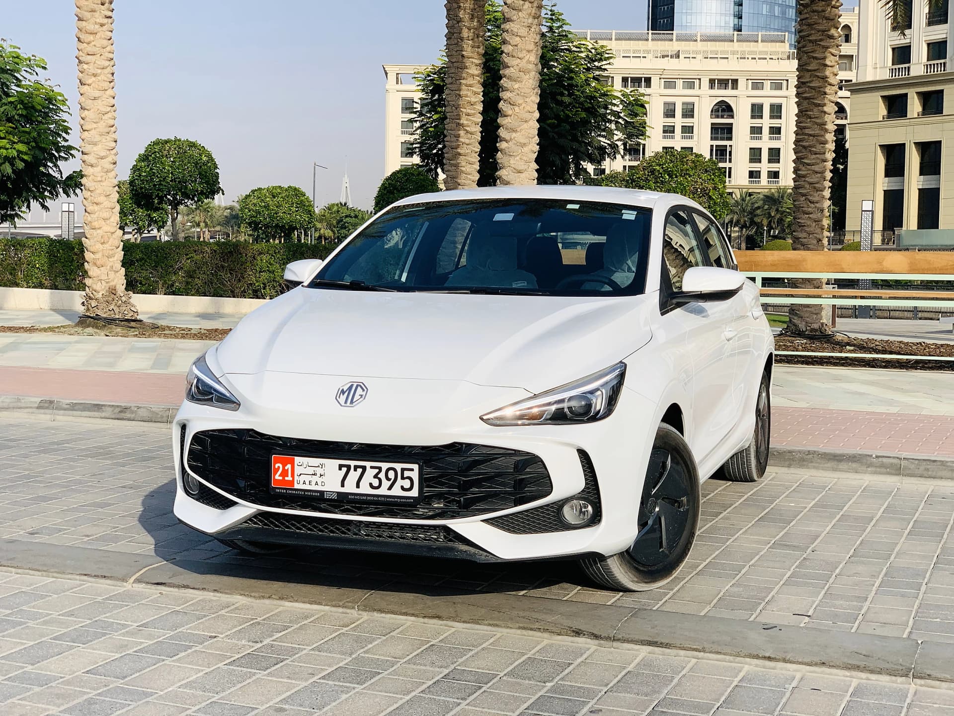 MG MG3 2025 Rental Dubai - Front View