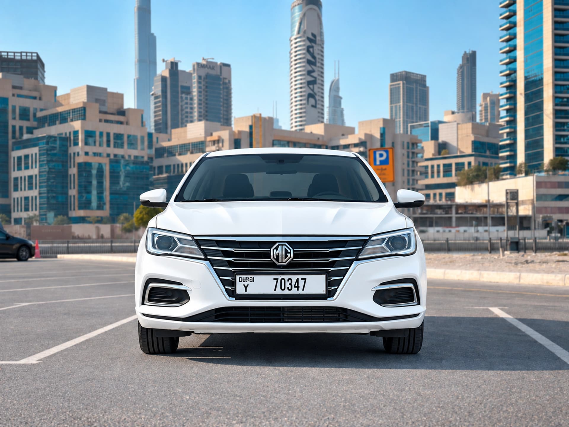 MG MG5 2025 Rental Dubai - Main View