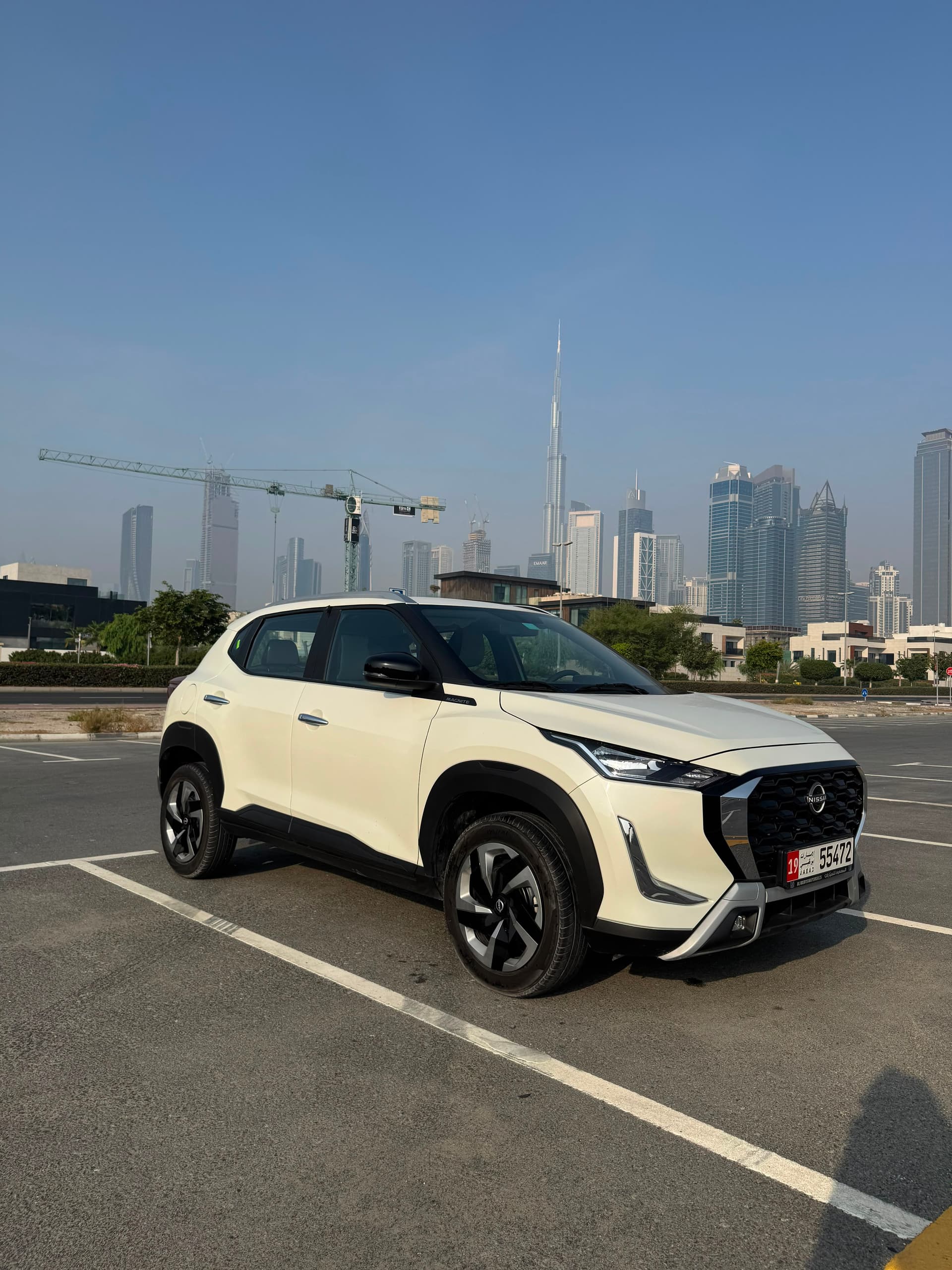 Nissan Magnite 2025 Rental Dubai - Front View