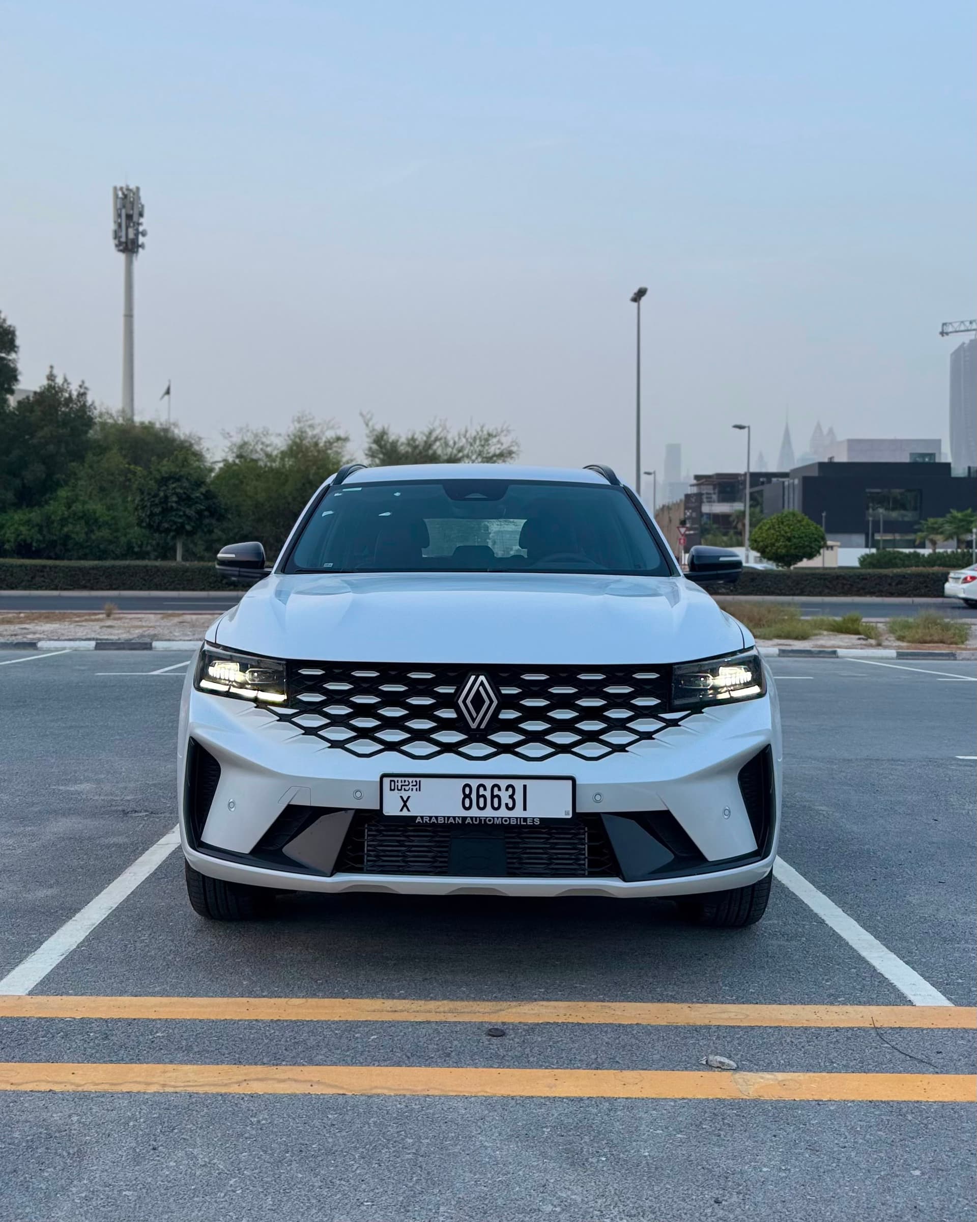 Renault Grand Koleos 2026 Rental Dubai - Front View