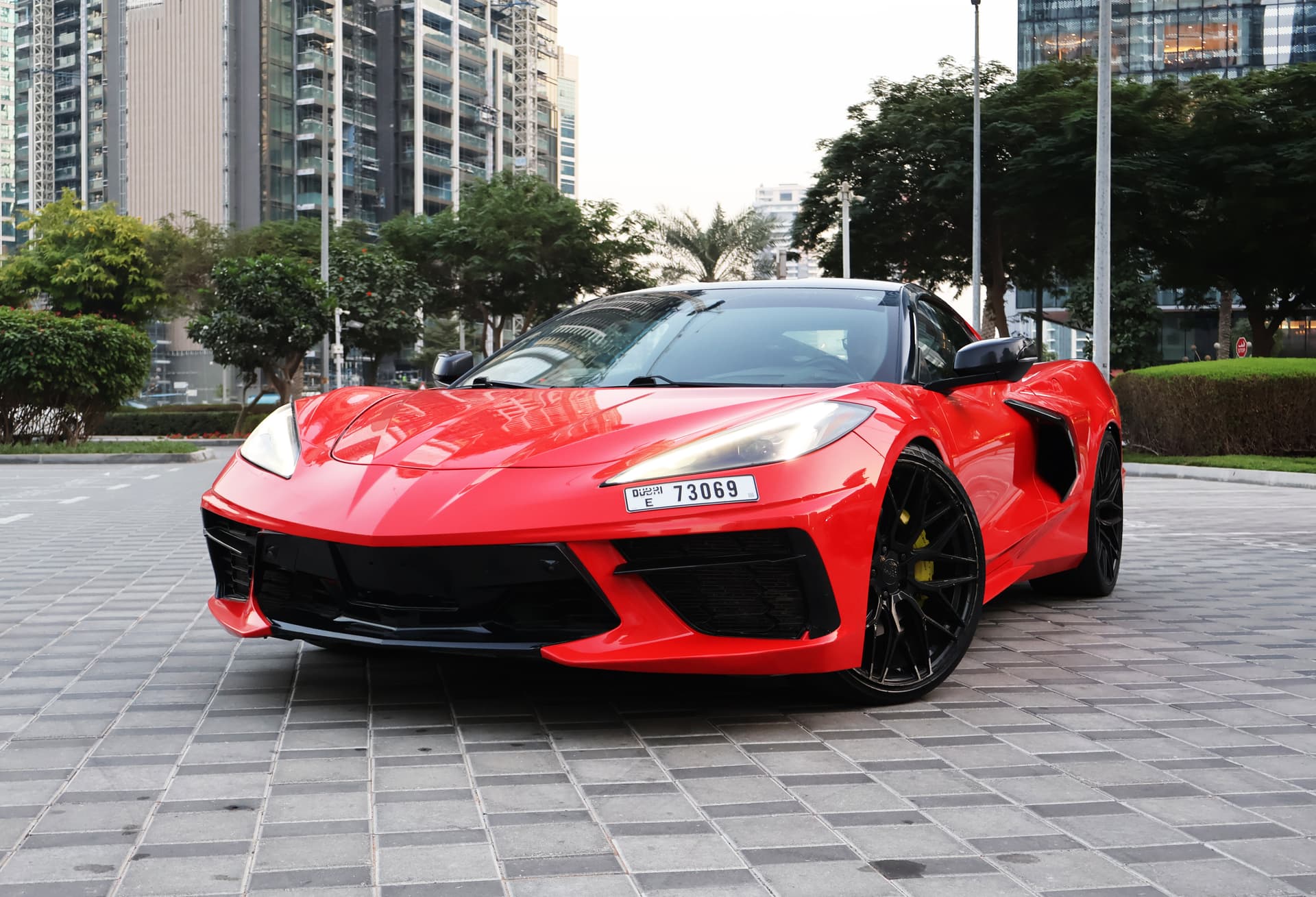 Chevrolet Corvette C8 Rental Dubai - Main View
