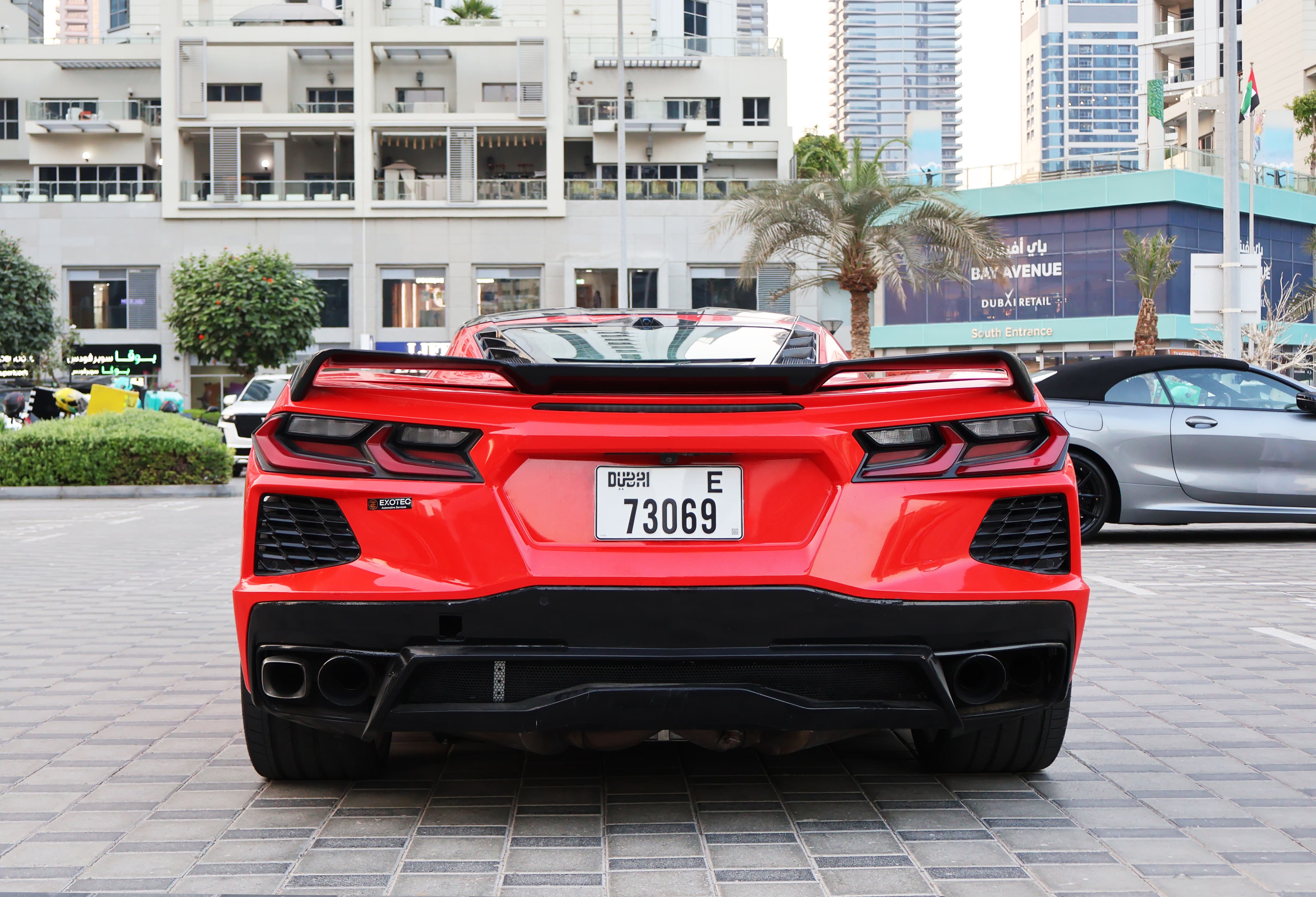 CHEVROLET Chevrolet Corvette C8 Rental Dubai - Detail View