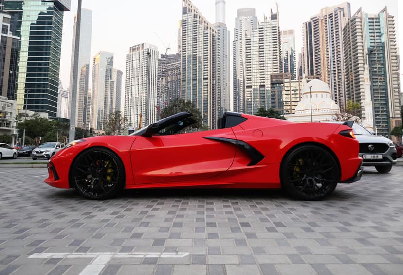 Chevrolet Corvette C8 Rental Dubai - View 6