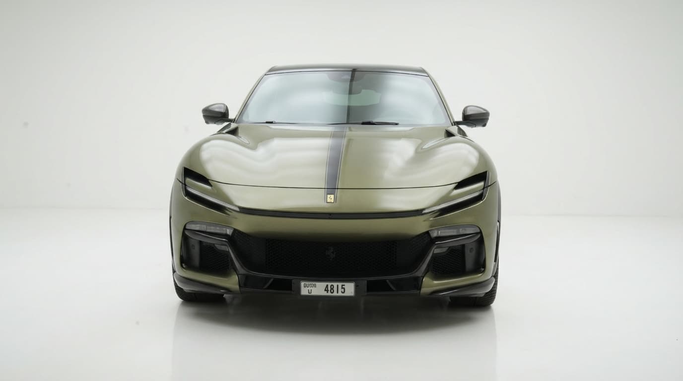 Ferrari Purosangue 2025 huren Dubai - Detailweergave