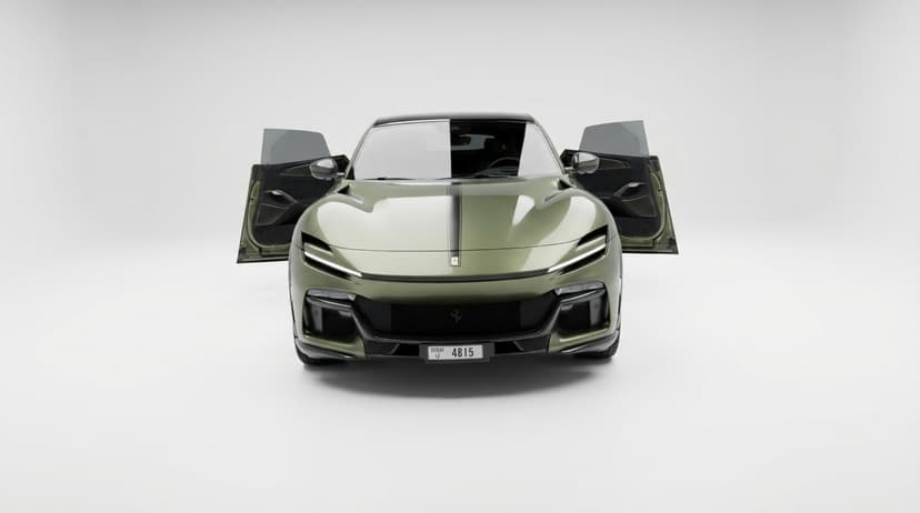 FERRARI PUROSANGUE 2025 Rental Dubai - View 5