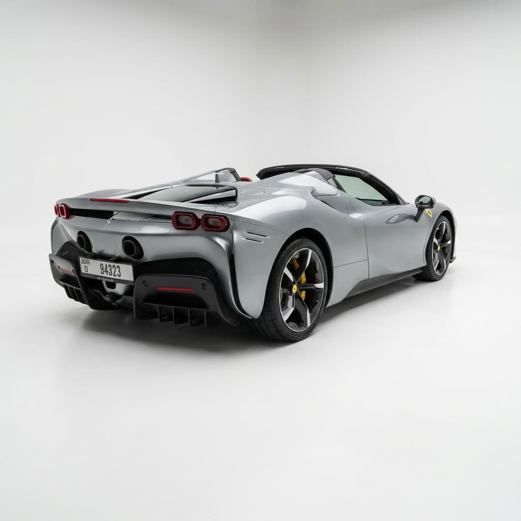 Ferrari SF90 Spider 2024 huren Dubai - Detailweergave