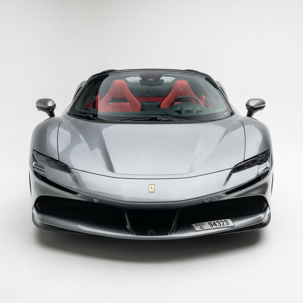 Ferrari SF90 Spider 2024 huren Dubai - Detailweergave