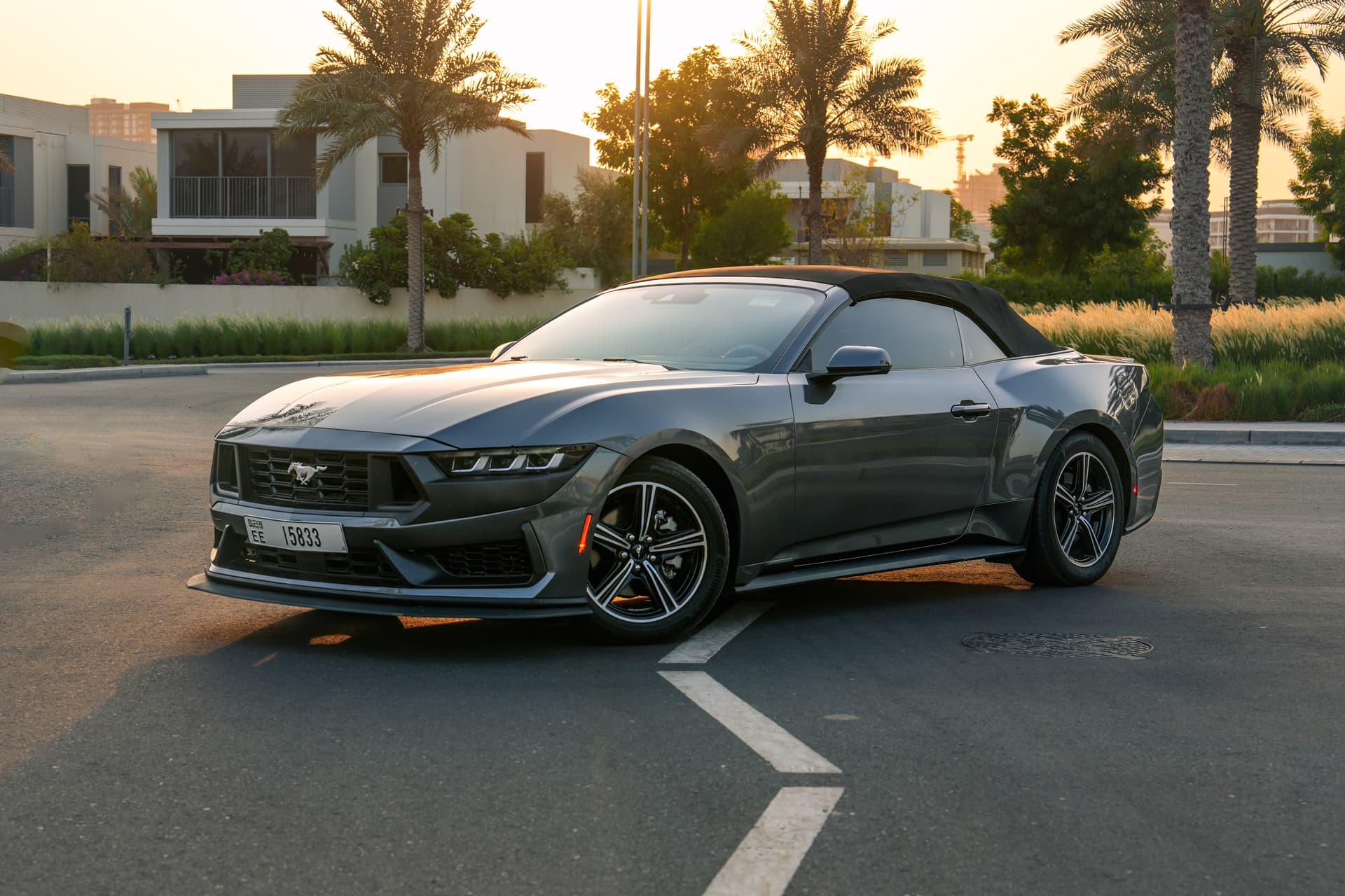 Ford Mustang 2024 huren Dubai - Detailweergave