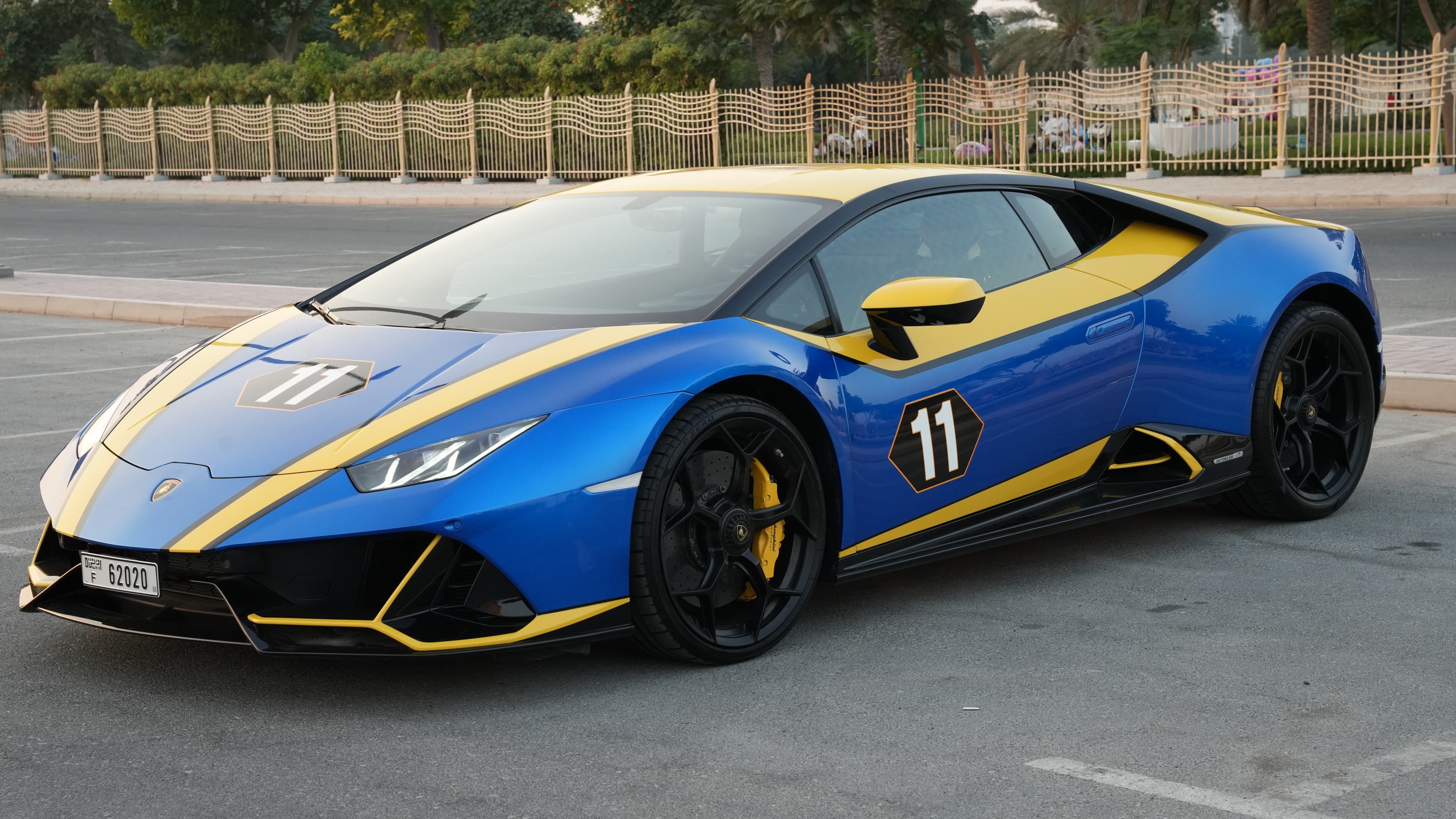 LAMBORGHINI Lamborghini Huracan Evo GT Celebration No. 11 Edition Rental Dubai - Detail View