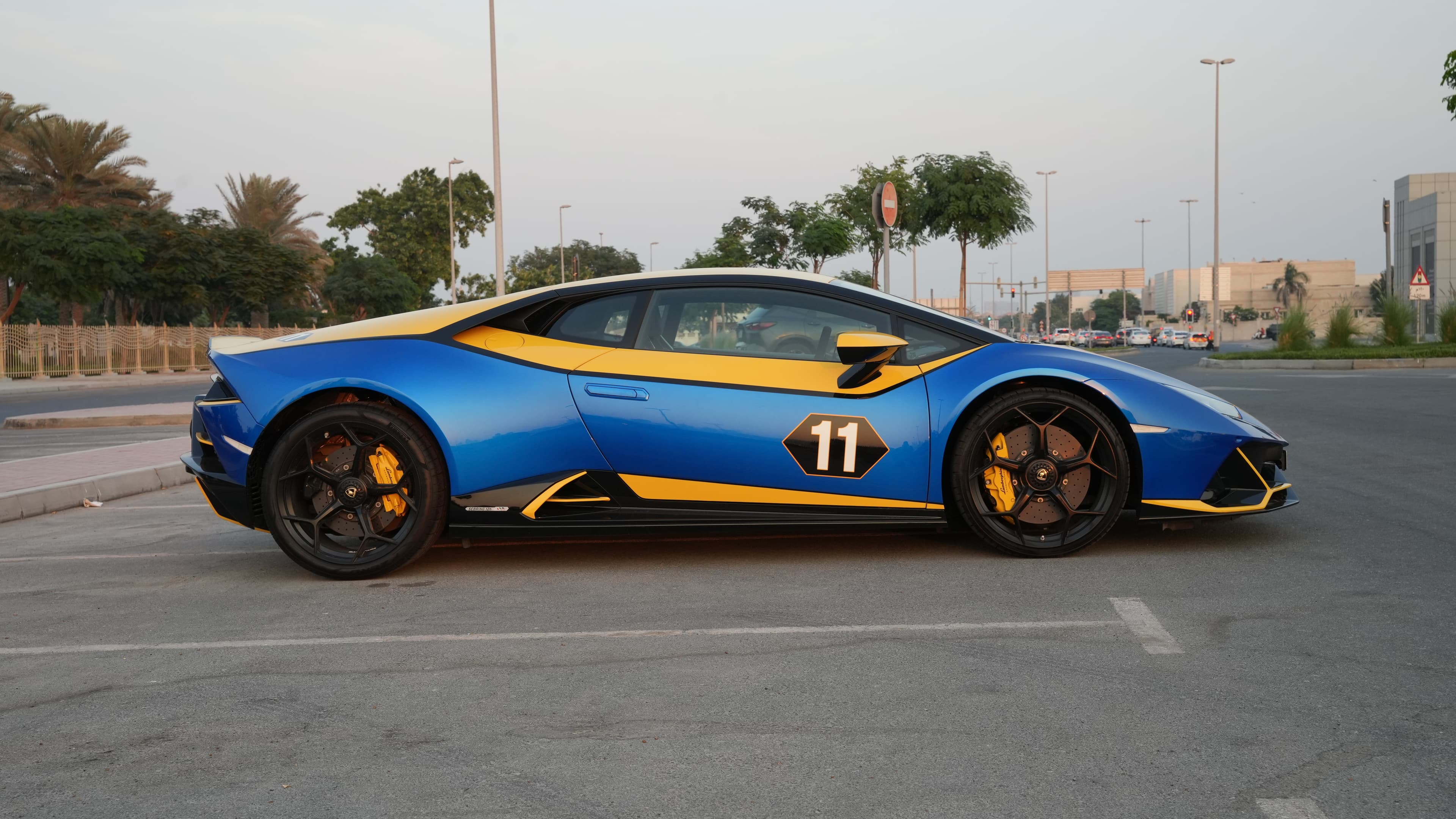 LAMBORGHINI Lamborghini Huracan Evo GT Celebration No. 11 Edition Rental Dubai - Detail View