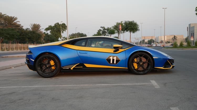 Lamborghini Huracan Evo GT Celebration No. 11 Edition Rental Dubai - View 4
