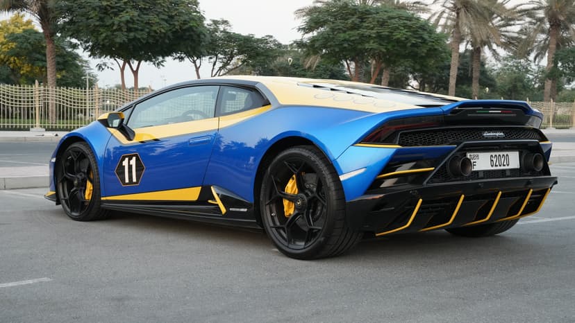 Lamborghini Huracan Evo GT Celebration No. 11 Edition Rental Dubai - View 6