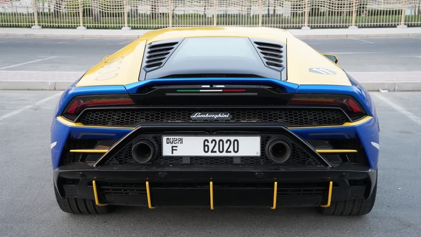 Lamborghini Huracan Evo GT Celebration No. 11 Edition Rental Dubai - View 8